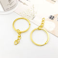 Yellow Key Ring Metal Charms with 8 Listed Options view 11