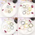 Yellow Earring Hoop Metal Charms with 6 Listed Options view 4