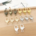 Metallic Lobster Clasp Jewelry Findings with 13 Listed Options view 2