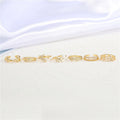 Gold Tone Open Adjustable Crystal Accent Rings in Seven Designs view 4