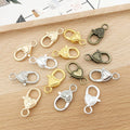 Metallic Lobster Clasp Jewelry Findings with 13 Listed Options view 3
