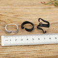Adjustable Wing and Octopus Tentacle Open Rings in Three Designs view 2