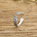 Adjustable Wing and Octopus Tentacle Open Rings in Three Designs view 3