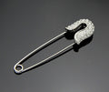 Silver Tone Flower Metal Brooch Pin 1 Pictured Designs view 6