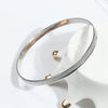 Silver Slim Bangle
