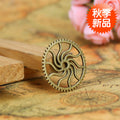 25mm Alloy Gear Wheel Charm Pendant