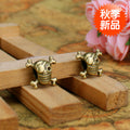 Alloy Skull Large Hole Bead Charm Pendant 15x14mm