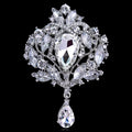 Black Crown Crystal Twelve Designs Metal Brooch Pin view 4