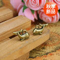 Mini Shark and Whale Alloy Charm Pendants 15x10mm