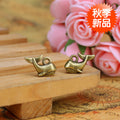 Mini Shark Metal Charms in Gold, Bronze and Silver Tone Finishes view 2