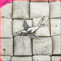 Double Swallow Two-Hole Alloy Connector Charm 37x30mm
