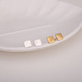 Nine-Pair Gold Tone Geometric Mixed Stud Earring Card view 2