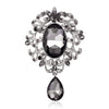Black Crystal Dangle