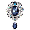 Blue Crystal Dangle