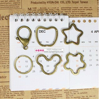 Vintage DIY Keychain Ring Finding