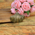 34x27mm Ginkgo Leaf Alloy Charm Pendant