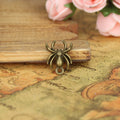 Curled Spider Metal Pendant Charm For Jewelry Making view 3