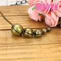 Antique Bronze Bell Charm Pendant for DIY Jewelry Making
