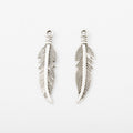 Curved Feather Metal Charms in Seven Finishes for Jewelry Making view 9