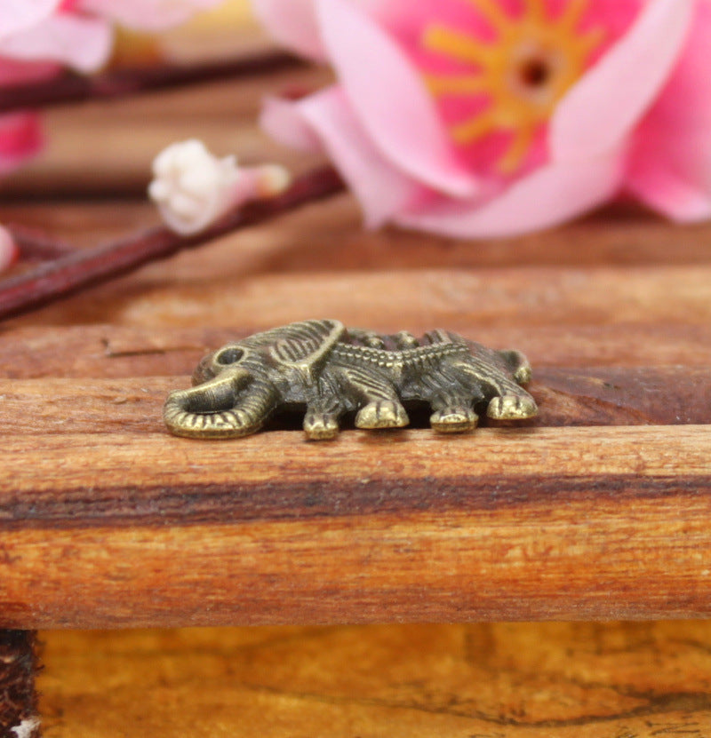 22x19mm Alloy Elephant Charm Pendant Ethnic Style