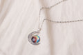 Crescent Moon Galaxy Picture Pendant Necklaces in Ten Styles view 9
