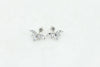 Silver Leaf Studs