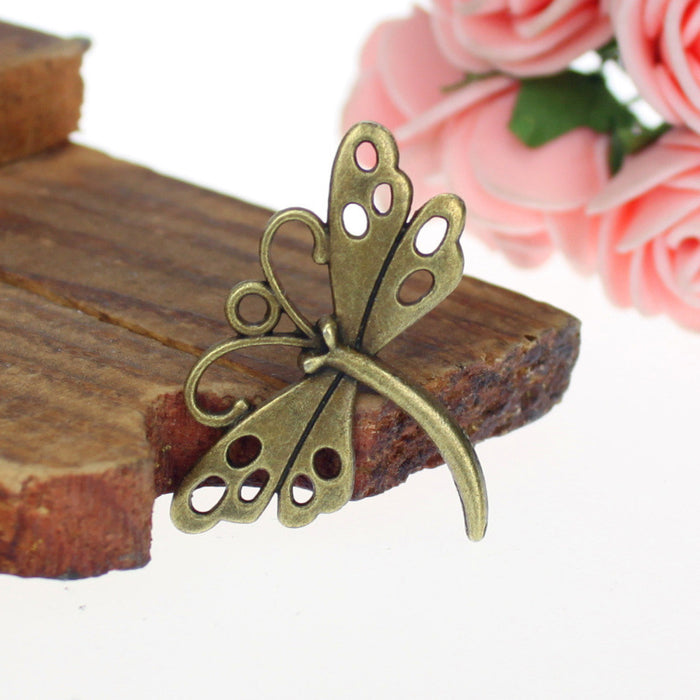 36x27mm Dragonfly Alloy Charm Pendant