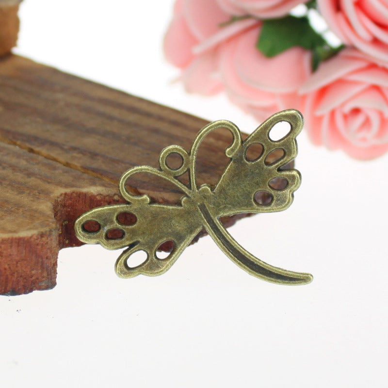 36x27mm Dragonfly Alloy Charm Pendant