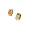 Patterned Large Hole Bead in Three Decorative Finishes view 2