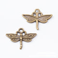 Dragonfly Two Loop Metal Connectors in Two Finishes view 2