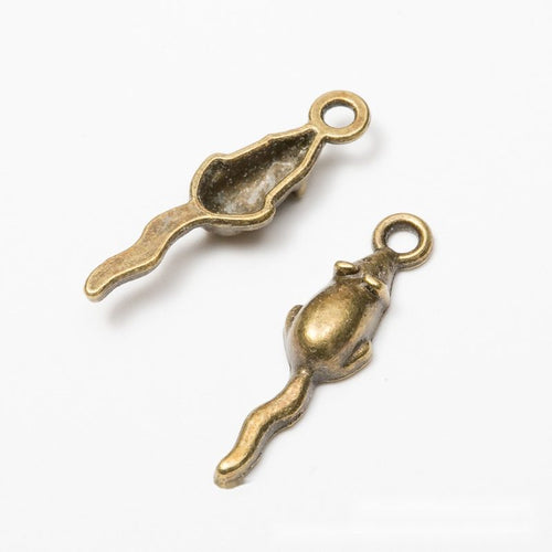 Mouse Charms showing front details and finish
