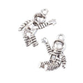 Astronaut Metal Charms in Four Metallic Finishes Jewelry Components view 2