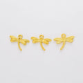 Detailed Dragonfly Charm In 5 Metal Finishes For Jewelry Making view 2