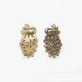 2-Finish Long Peacock Metal Jewelry Components for Crafts view 2