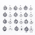 Mixed Zodiac Symbol Metal Charms in Two Finishes Jewelry Making Pendants view 2