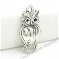 Long Owl Pendant with Recessed Wing Panels in Four Finishes view 2