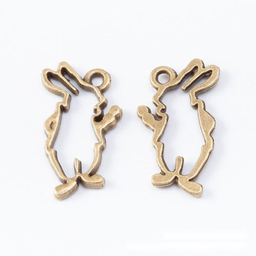 Close view showing the front and reverse details of the open rabbit bezel frame