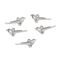 Long Tail Bird Metal Charm Pendant Jewelry Making Component view 2