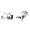 Fish Shaped Large Hole Metal Bead For Jewelry Making And Craft Projects view 2