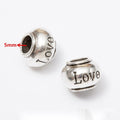 Mixed Large Hole Symbol Beads Metal Jewelry Making Pieces view 2
