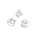 Koala Charm in Antique Silver with Textured Details view 2