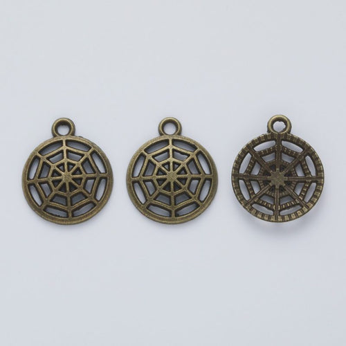 Spiderweb Charm pictured from the front