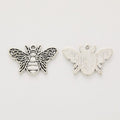 Detailed Bee Charm Metal Pendant for Jewelry Making view 2
