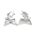 Egyptian Figure Metal Charm In 2 Finish Options for Jewelry Making view 2