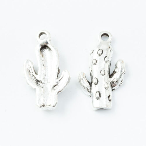 Cactus Charm Assortment front and reverse detail view
