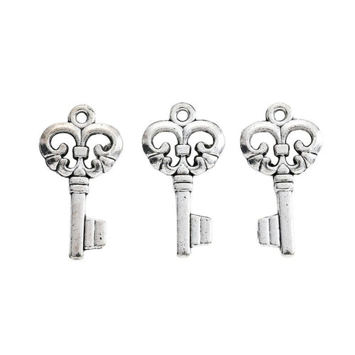 Front detail view of the Fleur De Lis Key metal piece
