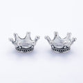 Openwork Crown Charm In 6 Metal Finishes For Jewelry Making view 2