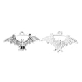 Flying Bat Vintage Metal Charm Pendant for Jewelry Making view 2