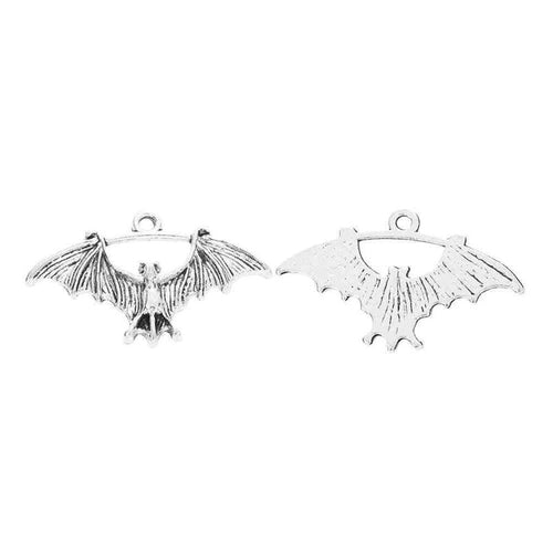 Flying Bat metal charm shown in a second product arrangement