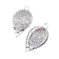 Vintage Hedgehog Charms in Antique Silver Finish for Jewelry Making view 2